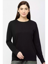 Black - Sukhiaatma Unisex Solid Sweatshirt